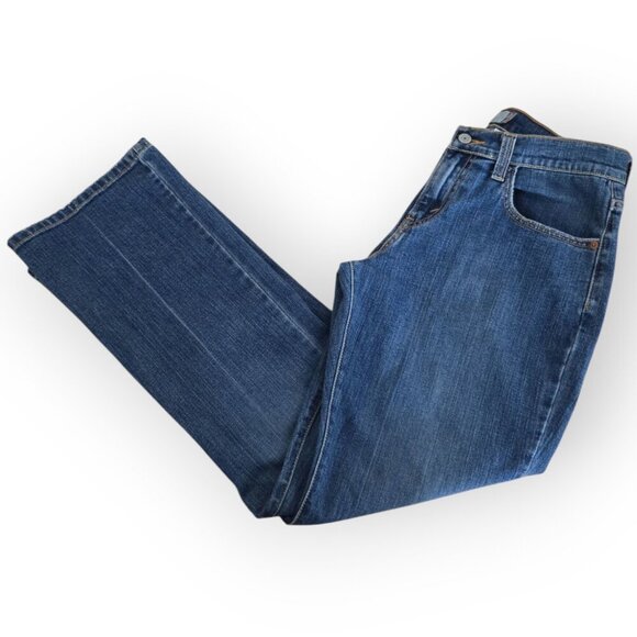 Levi's Medium Wash Blue 515 Bootcut  Mid Rise Jeans 4 Short - Picture 4 of 11